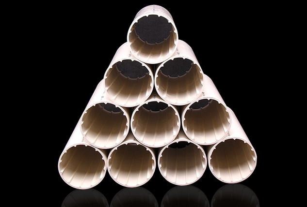 联塑pvc中空壁螺旋消音管