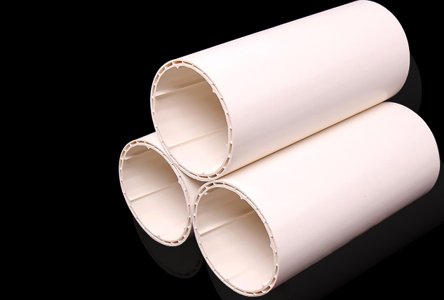 联塑pvc中空壁螺旋消音管