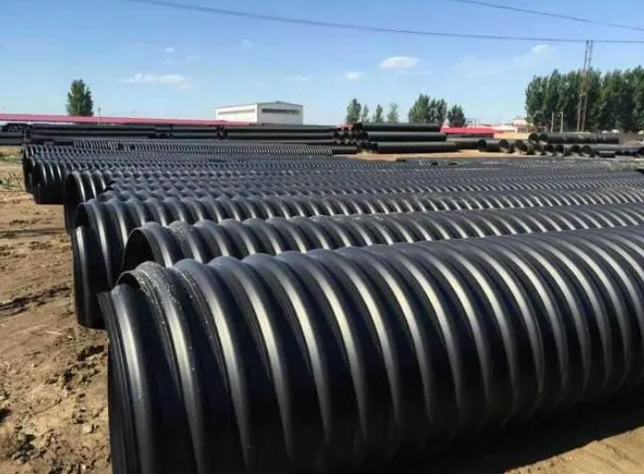 北京瑞丰碧源销售的联塑钢带波纹管应用在北京各个施工场地
